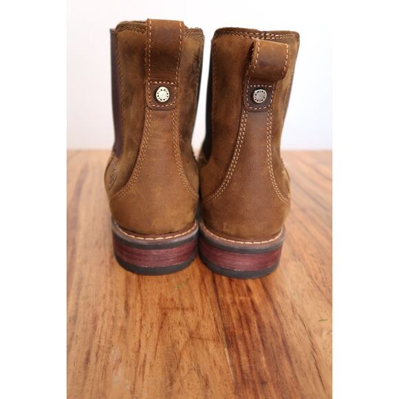 ARIAT Wexford Waterproof Leather Chelsea Ankle Boot Weathered Brown 6.5 37 $209 - Picture 6 of 11